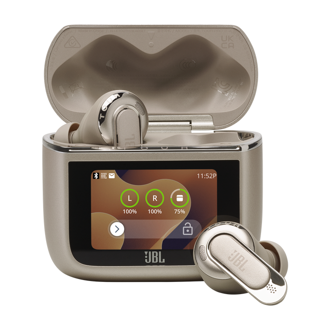 JBL TOUR PRO 3 TWS Latte slušalke